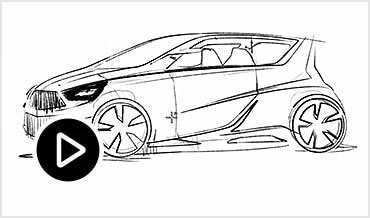 Video: Concept sketch process for a 2-door car in Alias